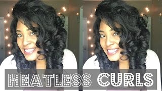 Perm Rods On Relaxed Hair (Tutorial)