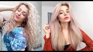 How To Blow Dry Frizzy Wavy Hair | Awesome Hairstyles ✔