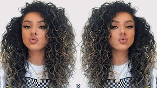 Big Curly Hair Tutorial - (How To Make Your Hair Look Curlier Naturally) 2019