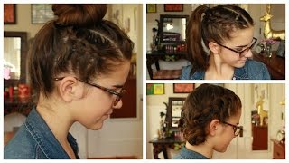 Hairstyles For Bad Hair Days/ Frizzy Hair | Davis Does