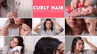 How To Wash, Style & Maintain Curly Hair | Heatless Curls