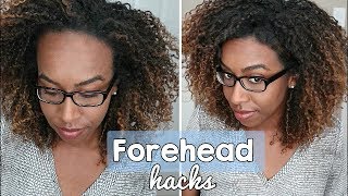 Big Forehead Hacks: 4 Ways To Make It Look Smaller!