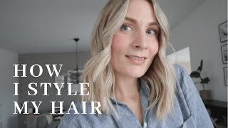 How I Style My Hair | Effortless Waves