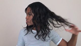 Fast And Heatless Curls On Relaxed Hair
