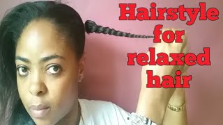 3 Lazy Hairstyles||For Relaxed Hair