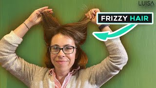 How To Get Rid Of Frizzy Hair. 3 Frizzy Hacks That Worked For Me | Luisa Fanzani Cosmetic Chemist