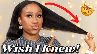 Things I Wish I Knew Before Going Natural | Hair Growth, Products, Natural Hair Lies!