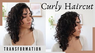 First Ever Curly Haircut | Ouidad Cutting Style