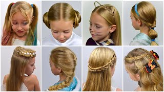 8 Popular Halloween Hairstyles In One Collection! Cute Hairstyle Ideas For Girls | Littlegirlhair
