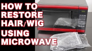 How To Restore, Revive Old Damaged Virgin Hair Using Microwave Treatment