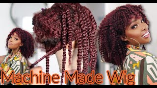 New Affordable Machine Made Crystal Wig! No Lace No Melt Period! | Mary K. Bella | Ft. @Curls Curls