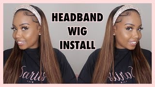 Bodywave Or Straight?? Highlight Headband Wig|| Super Affordable Wig Ft.Julia Hair