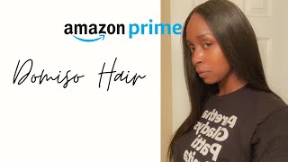 Quick & Easy Amazon Closure Wig Install | Domiso Hair | Beautybymaresa