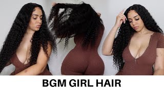 New Curly Hair - Worth It Or No? Ft. Bgm Girl Hair