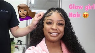 A Day In My Life + Getting My Hair Done With Girls Glow Hair