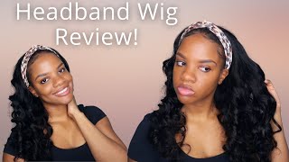 Super Beginner Friendly Bodywave Headband Wig | Julia Hair