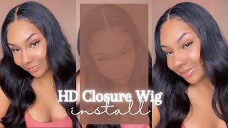 Hd Closure Wig Install Ft Beautyforever Hair
