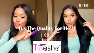 Unboxing + Install 30-Inch Bone Straight Wig From Tinashe Hair, Aliexpress| South African Youtuber
