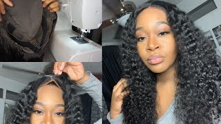 How To Make Any Wig Glueless Ft. Tinashe Hair | 6X6 Closure Wig 180% Density
