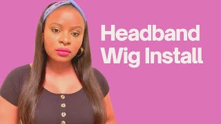Human Hair Headband Wig | No Glue | No Lace | Fashion Plus