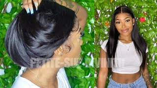 Clean Hairline 360 Lace Front Wig Install Ft. Rpghairwig | Petite-Sue Divinitii