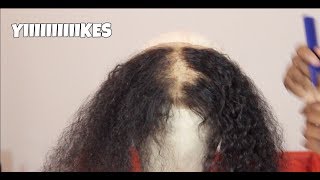 Hair Transformation: Refreshing Dry Old Hair + Fixing A Balding Frontal | Part 1