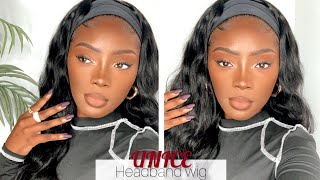 Body Wave Headband Wig | No Lace No Glue | Throw On And Go | Beginner Friendly | Unice Hair