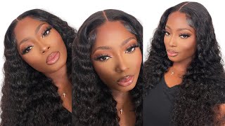 No More Frontals! Melted 5X5 Hd Deep Wave Closure Wig Install W/Baby Hairs | Ft Asteria Hair