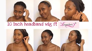 Body Wave Headband Wig Review Ft Longqi Hair ||South African Youtuber