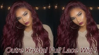 Outre Synthetic Hair Hand Tied Full Lace Wig Krystal Color : 2T/425 | Samsbeauty.Com