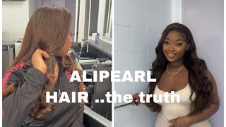 I Tried A Brown Wig For The First Time! The Truth... | Alipearl Hair
