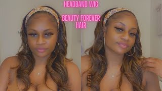 The Truth About This Headband Wig !! Ft Beautyforever Hair! |M Alanah