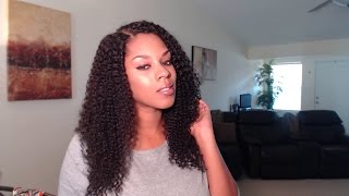My First Wig How To Apply A Full Lace Curly Wig