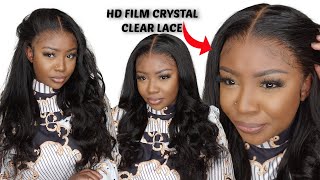 *New* Hd Crystal Clear Lace Wig Install | No Glue!!!  | Atina Hair