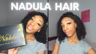 How To Define Your Curls! Ft. Nadula Hair Water Wave Headband Wig