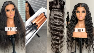 Long-Lasting Crimps Hairstyle On Body Wave Hair | 5X5 Hd Lace Closure Wig Ft. Asteria Hair