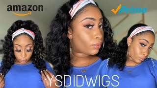 20 Inch Loose Wave Headband Wig  || Ysdidwigs || Amazon Prime