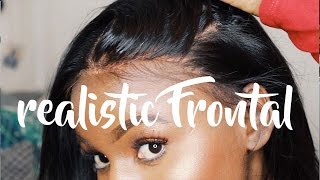 Glueless Lace Frontal Most Realist Wig Ever - No Glue, No Tape