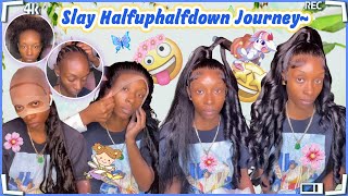 Basic Sew-In Like A Pro!Halfuphalfdown With Hair Bundles Plus Hd Lace Frontal #Ulahair