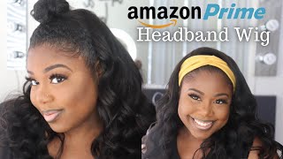Easy & Affordable Amazon Headband Wig | No Lace No Glue 22Inch Body Wave | Kapelli