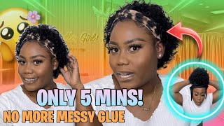 Amazon Headband Wig | No More Mess Easy To Install Beginner Friendly Curly Pixie Wig