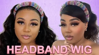 Swoop Bang | Headband Wig | Lumiere Hair
