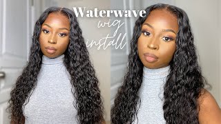 No More Frontal!! Bomb  Water Wave Closure Wig Ft. Yolissa Hair