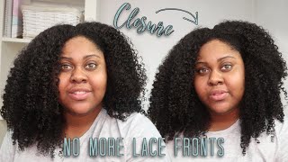 Natural Looking Closure Wig  ❌Lace Front | Ft Curlscurls