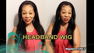Amazon Headband Wig Winky Cool