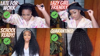 Shook!! Best Human Hair Curly Headband Wig Ever | Affordable & Natural, Asteria Hair  | Ep 3