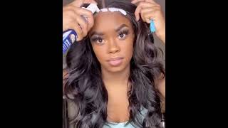 The Gorgeous Hd Glueless Lace Wig Easy Install Looks So Natural
