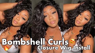 Watch Me Style & Install This 100% Glueless 4X4 Loose Body Wave Lace Closure Wig! | Ft. Luvme Hair