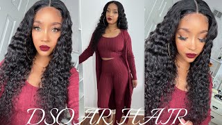 No More Frontals! Get A 4*4 Closure Wig!| Beginner Friendly Wig Install Ft. Dsoar Hair