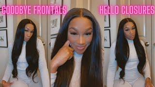 No More Frontals!? Best 5*5 Lace Closure Wig Install! (Easy) Beginner Friendly|Alipearl Hair
